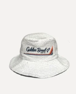 Norris Terry Bucket Hat | White