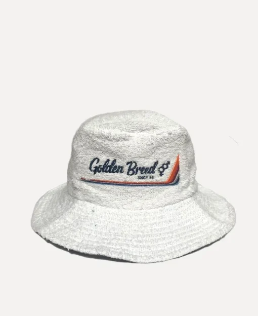 Norris Terry Bucket Hat | White