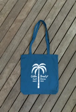 Palm Loco Tote Bag | Dark Denim
