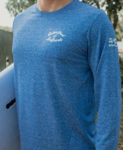Pebbles L/S Rash Shirt | Blue Marle