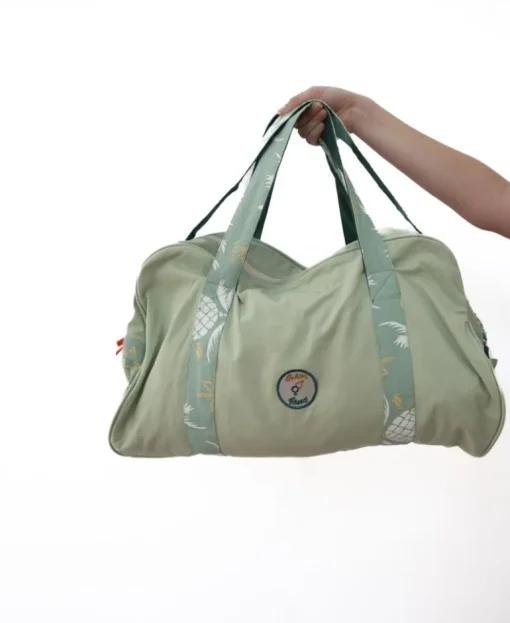 Pine Palm Canvas Roll Bag | Sage