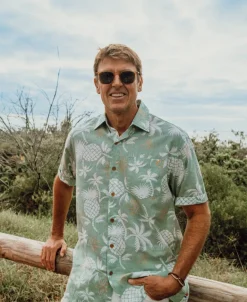 Pine-Palm Shirt | Sage