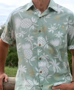 Pine-Palm Shirt | Sage