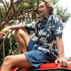 Pine-Palm Shirt | Vintage Navy