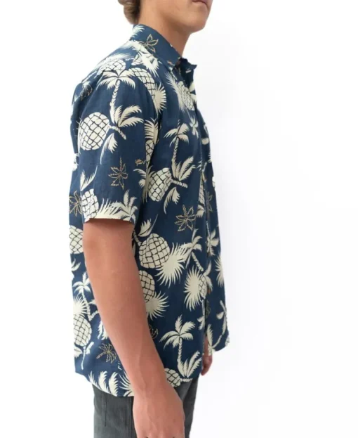 Pine-Palm Shirt | Vintage Navy