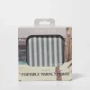 Portable Travel Speaker The Vacay | Olive Stripe