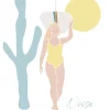 Postcard Mellow Yellow