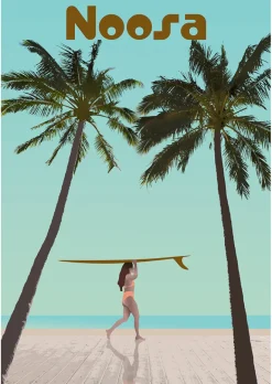 Postcard Noosa Sum Palm