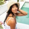 Raffia Bucket Hat | Off White