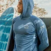Rapper Hoodie Rash Shirt | Blue Marle