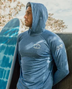 Rapper Hoodie Rash Shirt | Blue Marle
