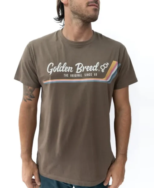 Retro Classic Tee | Wash Brown