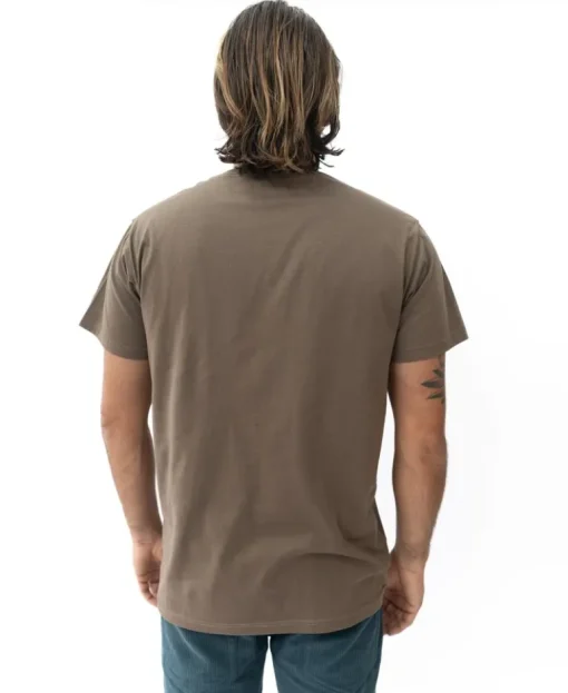 Retro Classic Tee | Wash Brown