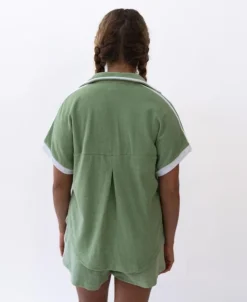 Retro Eka Shirt | Moss