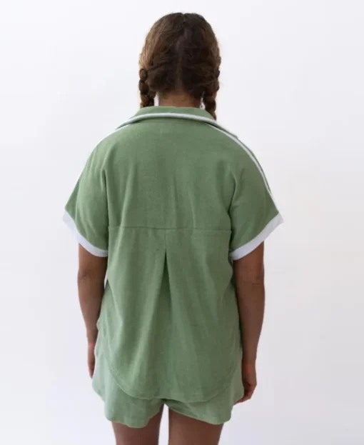 Retro Eka Shirt | Moss
