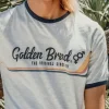 Retro Ringer Tee | Ice