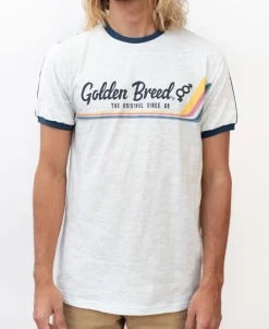 Retro Ringer Tee | Ice