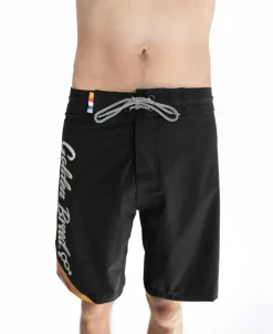 Retro Surf Boardie | Black