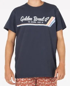 Retro Tee | Navy