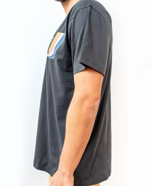 Retro Tee | Wash Black