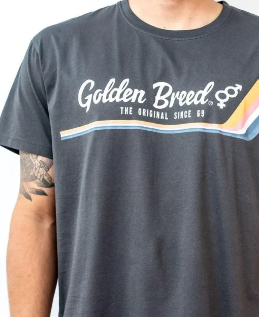 Retro Tee | Wash Black