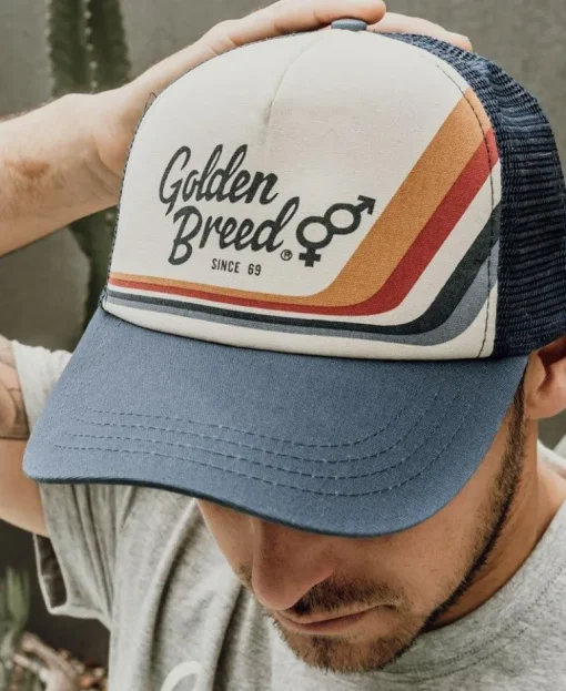 Retro Trucker Cap | Dark Denim