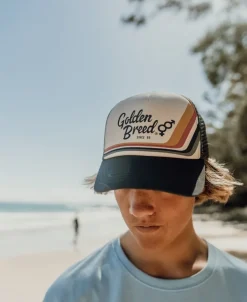 Retro Trucker Cap | Wash Black