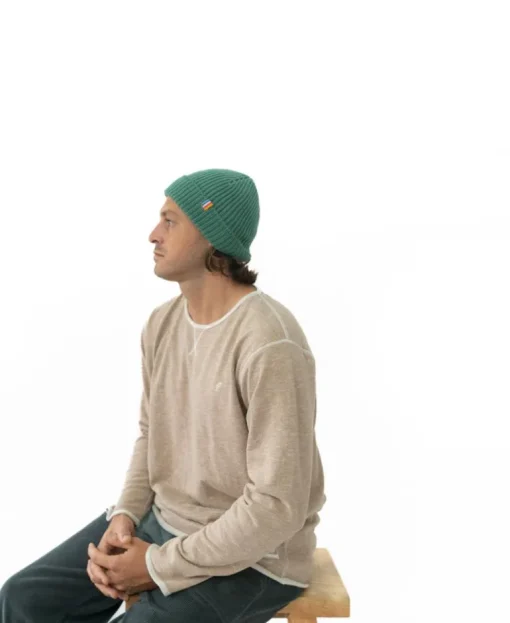 Rib Wool Beanie | Clover