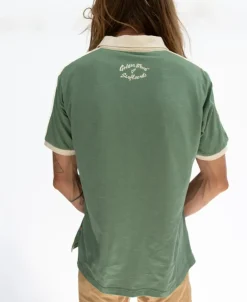 Ringer Polo | Leaf Green