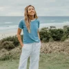 Ringer Tee | Azure