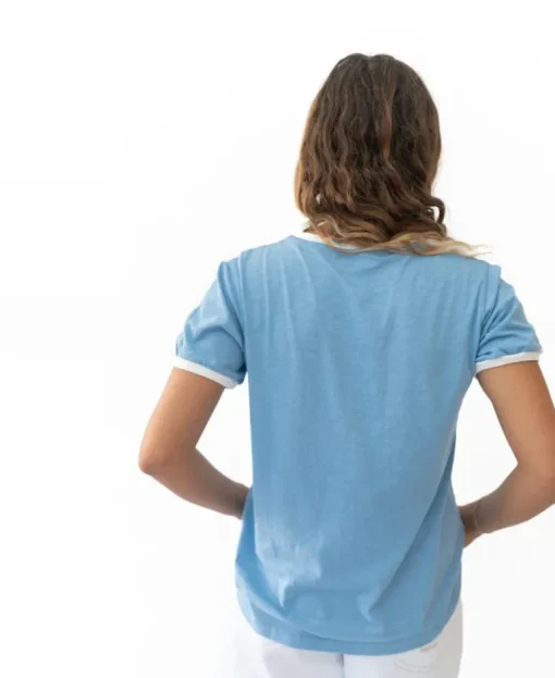 Ringer Tee | Azure