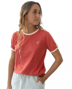 Ringer Tee | Wash Red