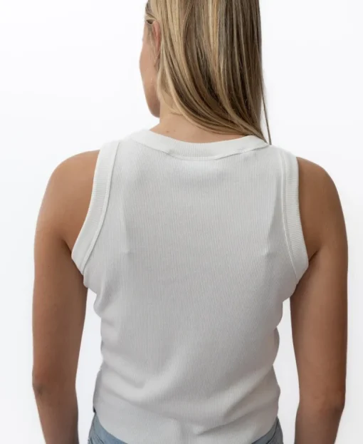 Ronnie Rib Tank | Off White