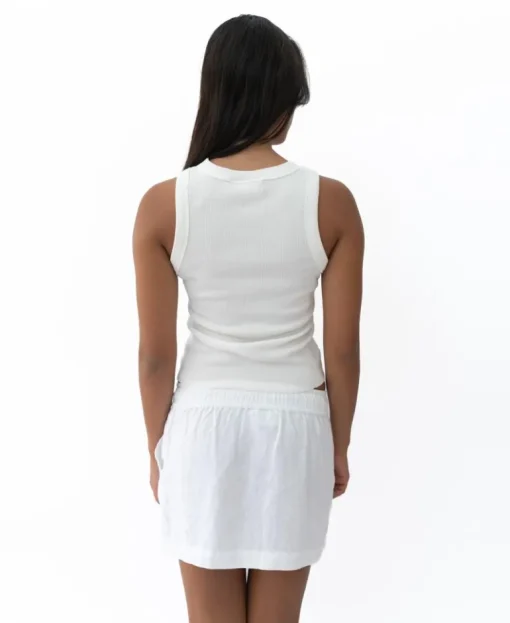 Rosa Hibiscus Tank | Wash Red