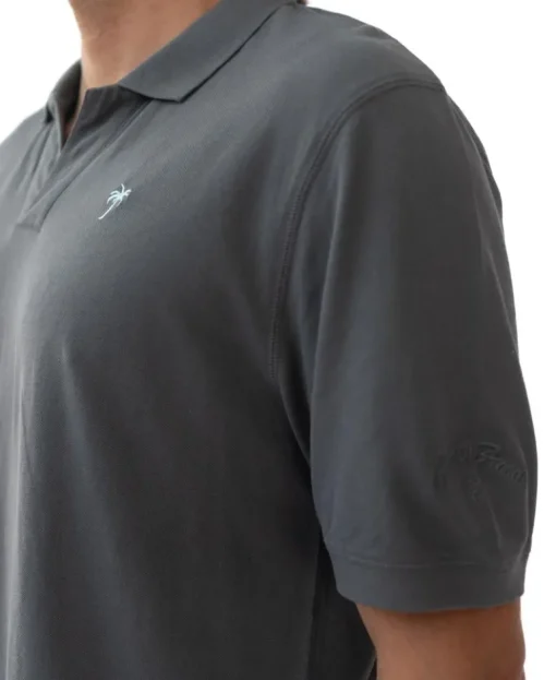 Rover Pique Polo | Wash Black