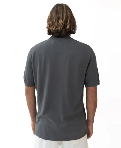 Rover Pique Polo | Wash Black