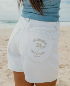 Rudi Short | Off White Denim