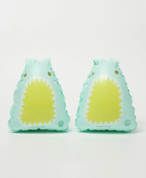 Salty the Shark Float Bands | Aqua