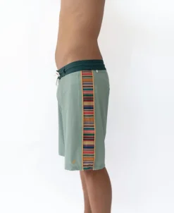 Sunny Island Boardie | Sage