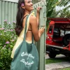 Surf Logo Tote Bag | Ivy Green