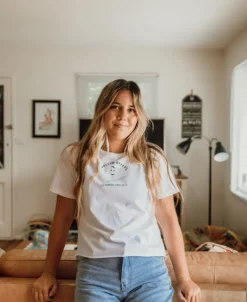 Surfer Girl Tee | White