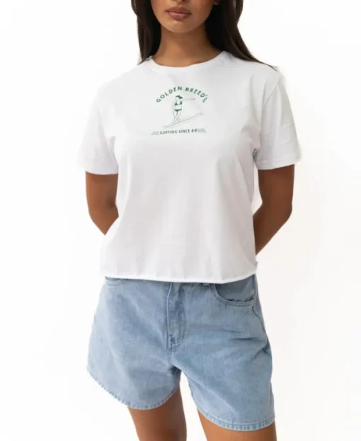 Surfer Girl Tee | White