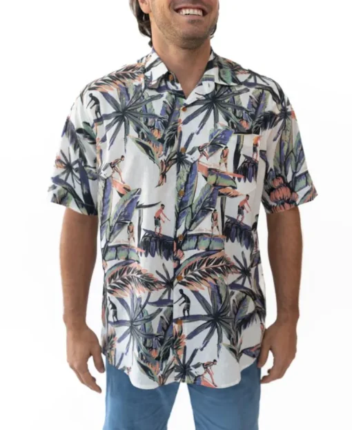 Surfer Palm Shirt | Off White