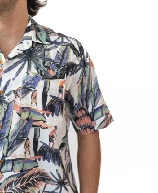 Surfer Palm Shirt | Off White