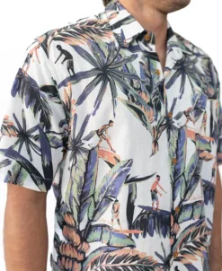Surfer Palm Shirt | Off White