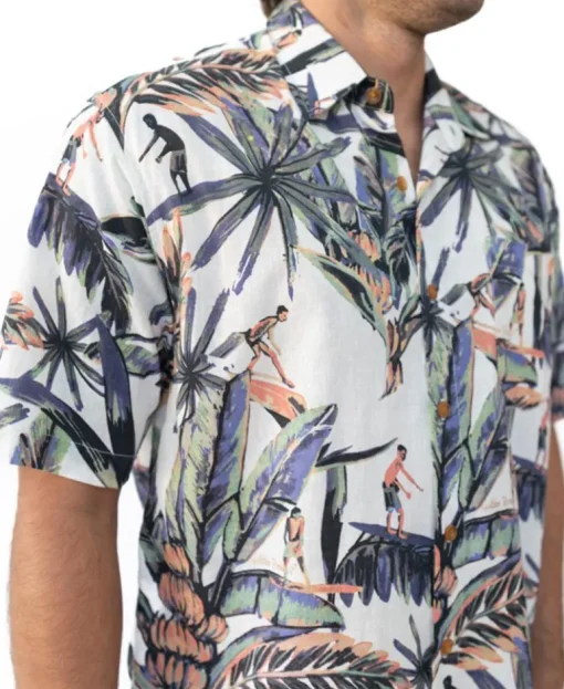 Surfer Palm Shirt | Off White