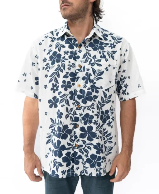 Vomo Floral Shirt | Off White