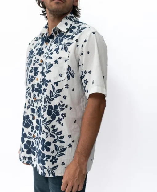 Vomo Floral Shirt | Off White