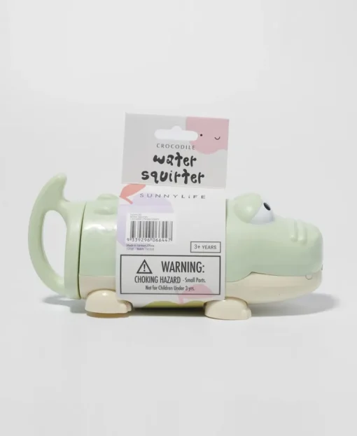 Water Squirters Crocodile | Pastel Green