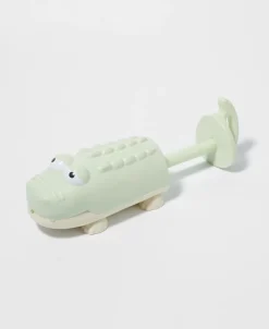 Water Squirters Crocodile | Pastel Green